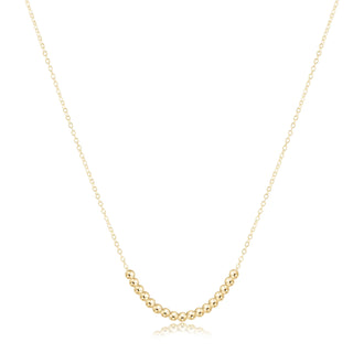 Enewton 16” necklace gold- Classic beaded bliss- 2.5mm gold
