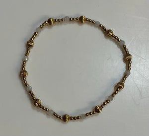 Enewton dignity sincerity pattern 4mm bead bracelet- moonstone