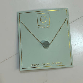 Enewton 16” gold- admire aquamarine