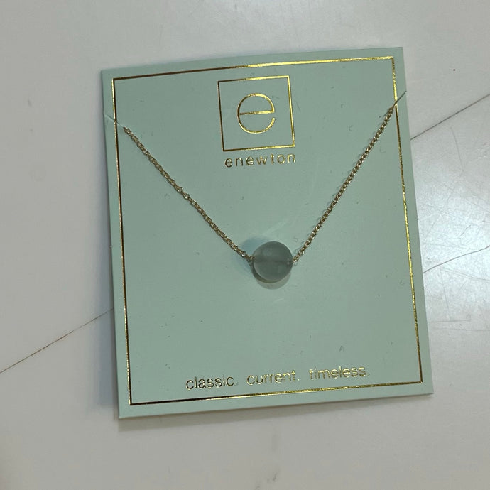 Enewton 16” gold- admire aquamarine