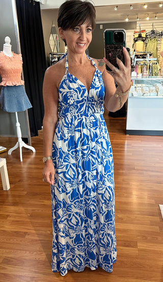 Blue Maxi Dress