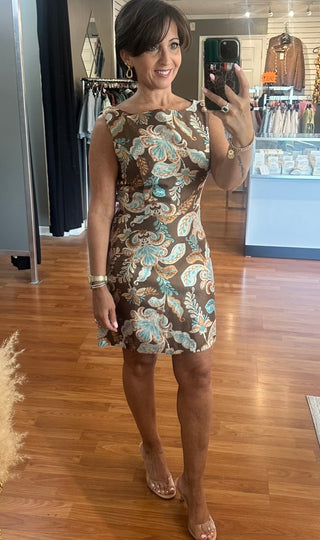 Paisley & Cocoa Dress