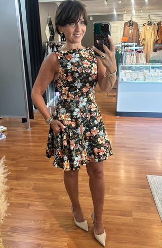 Linda Floral Dress