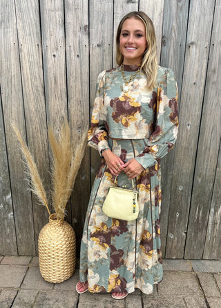 Floral Skirt Set