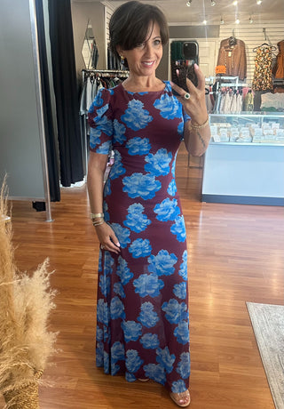 Blue Dahlia Dress