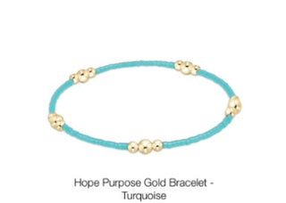Enewton Hope Purpose Gold Bracelet (Multiple Colors)