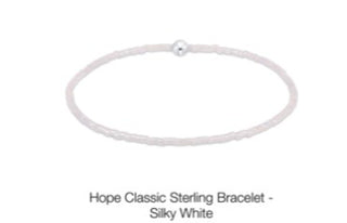 Enewton Hope Classic Sterling Silver Bracelets (Multiple Colors)