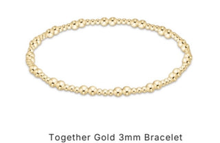 Enewton Together Gold 3mm Bracelet