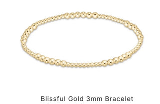 Enewton Blissful Gold 3mm Bracelet