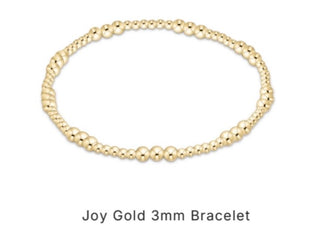 Enewton Joy Gold 3mm Bracelet