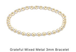 Enewton Grateful Mixed Metal 3mm Bracelet