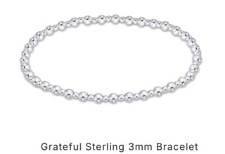 Enewton Grateful Sterling 3mm Bracelet