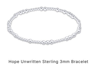 Enewton Hope Unwritten Sterling 3mm Bracelet