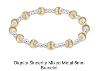 Enewton Dignity Sincerity Mixed Metal 6mm Bracelet