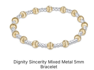 Enewton Dignity Sincerity Mixed Metal 5mm Bracelet
