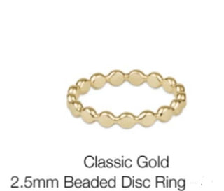 Enewton Classic Gold 2.5mm Disc Ring