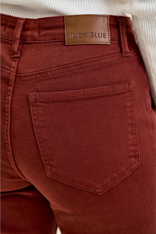 Judy Blue Aurora Weekender Jeans- Pumpkin Spice