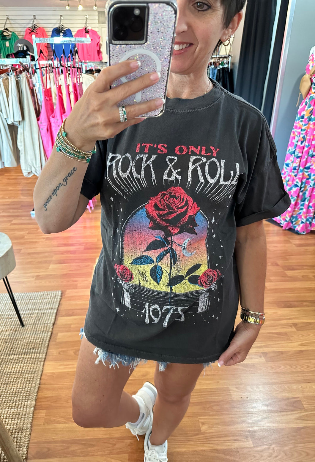 It’s Only Rock & Roll Tee by Girl Dangerous