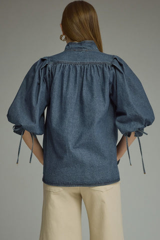 Blue Belle Denim Top