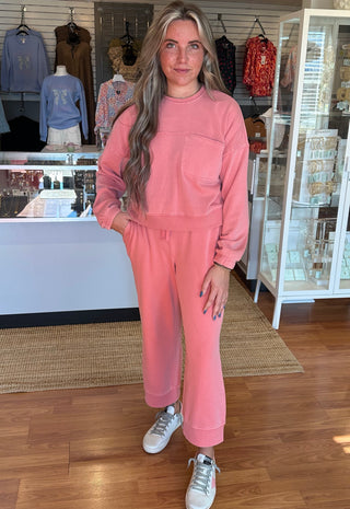 Canton Pants- Strawberry Ice