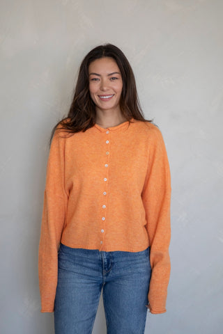 Piper Cardigan- Orange