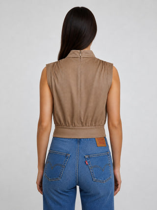 Fall Into Suede Top