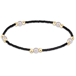 Enewton Gameday Hope Purpose Pearl Bracelet- Black