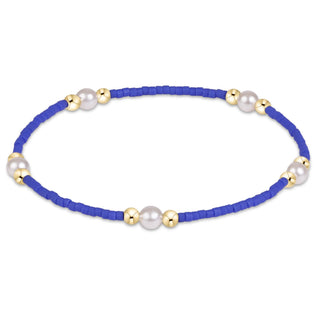 Enewton Gameday Hope Purpose Pearl Bracelet- Blue