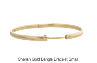 Enewton Cherish Gold Bangle Bracelet Small