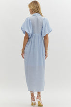 Load image into Gallery viewer, Baby Blue Boho Dress
