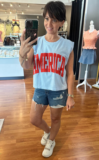 American Puff Muscle Tee