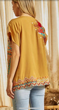 Load image into Gallery viewer, Marigold Embroidered Top