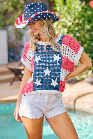 Crochet Star Top