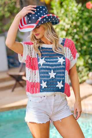 Crochet Star Top