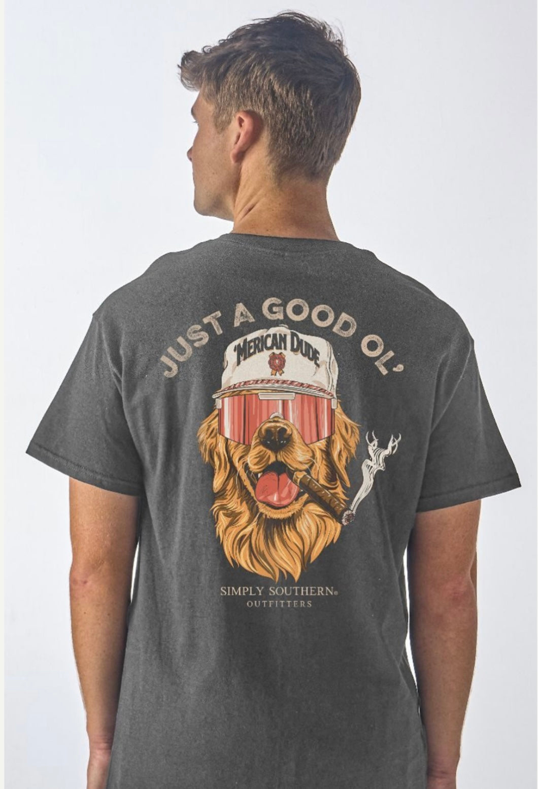 Men’s Simply Southern Lab Dog Tee