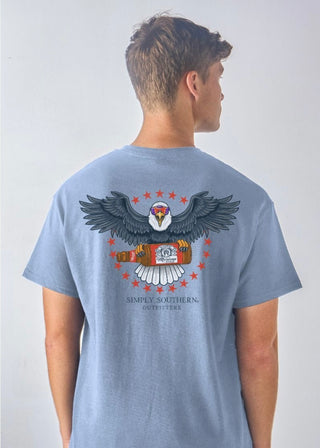 Men Simply Southern Eagle Tee