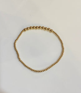 Enewton classic Gold Beaded Bliss 2mm Bead Bracelet