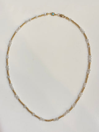 Enewton 15” choker Hope unwritten gemstone- moonstone