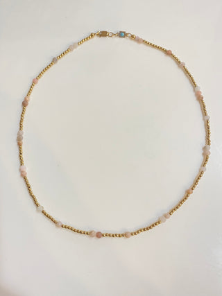 Enewton 15” Choker Hope unwritten gemstone- Pink Opal