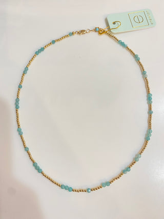 Enewton Hope unwritten choker 15” gemstone- Amazonite