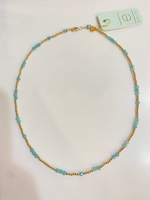 Enewton Hope unwritten choker 15” gemstone- Amazonite