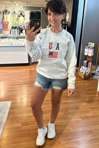 Jesus Saves USA Sweatshirt