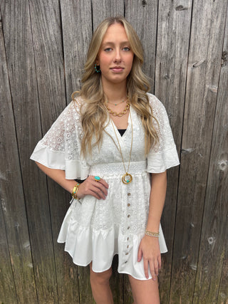 Boho Lace Dress