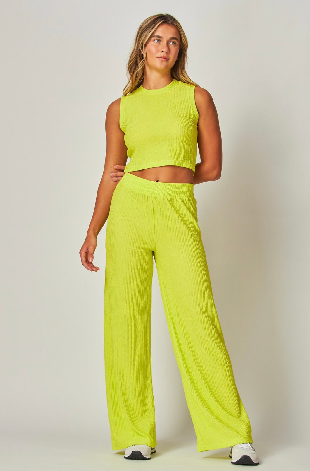 Cropped Top Pant Sets- Four Colors