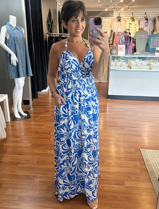 Blue Maxi Dress