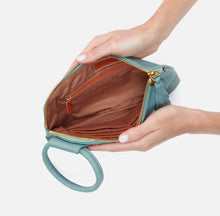 Load image into Gallery viewer, Hobo Sable Wristlet- Pale Green