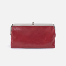 Load image into Gallery viewer, Hobo Lauren Clutch Wallet Cranberry