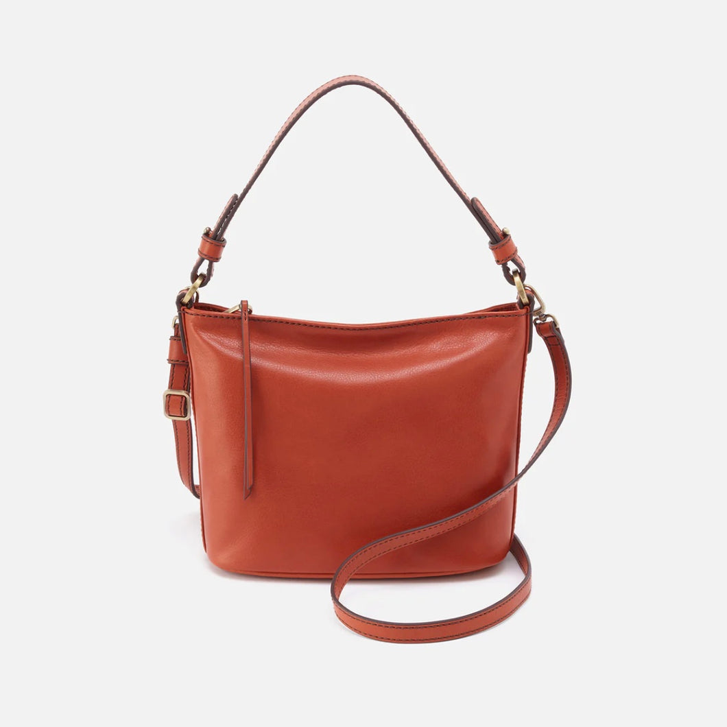 Hobo Belle Convertible Shoulder Bag Burnt Orange