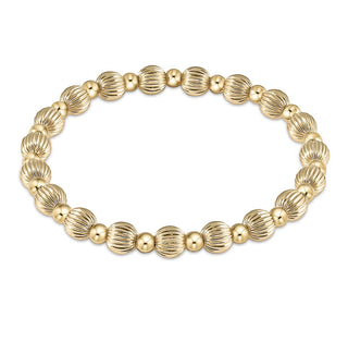 Enewton Dignity Grateful Pattern 6mm Bead Bracelet