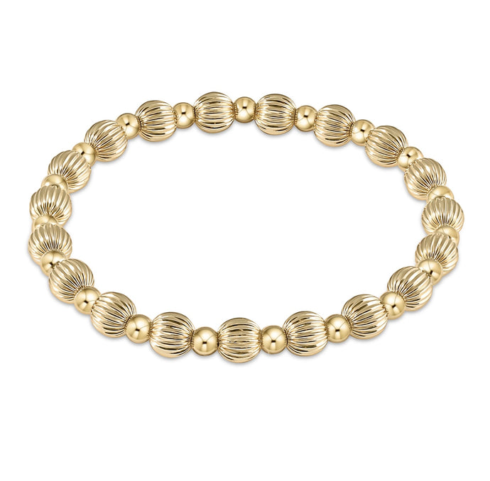 Enewton Dignity Grateful Pattern 6mm Bead Bracelet